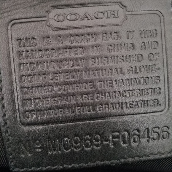 COACH LEATHER'S BRIEF CASE VINTAGE UNISEX - Picture 6 of 10